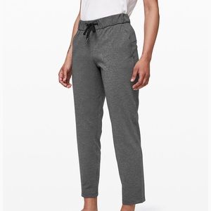 Lululemon Grey On the Fly Pant Size 4